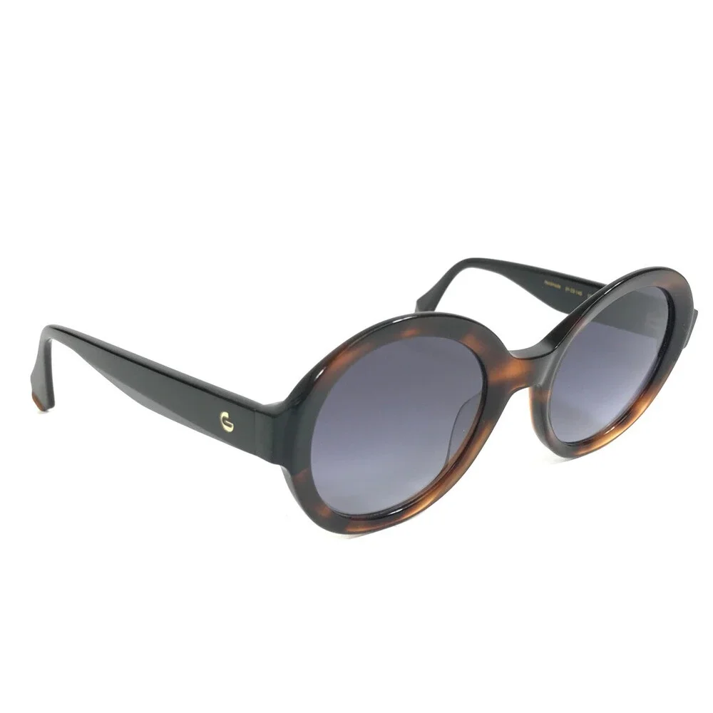 Gigi Studios Sunglasses ELISA 6896/2 Brown Tortoise Frames Gray Gradient Lenses